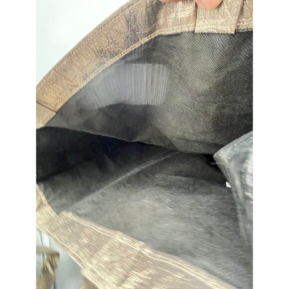 large chico's tote bag 2 handles rectangle 20x16" READ - Picture 6 of 7